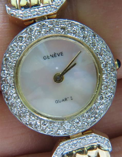 are ladies 14kt geneve watches fake|are geneva watches real.